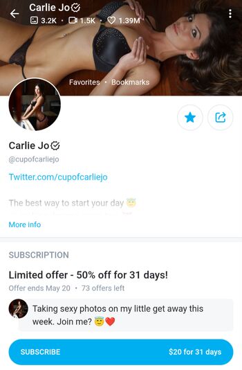 🔥 Carlie jo leaked private photo uncensored full