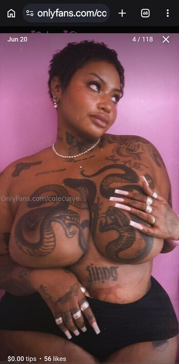 🔥 Colecurve leaked private photo uncensored full