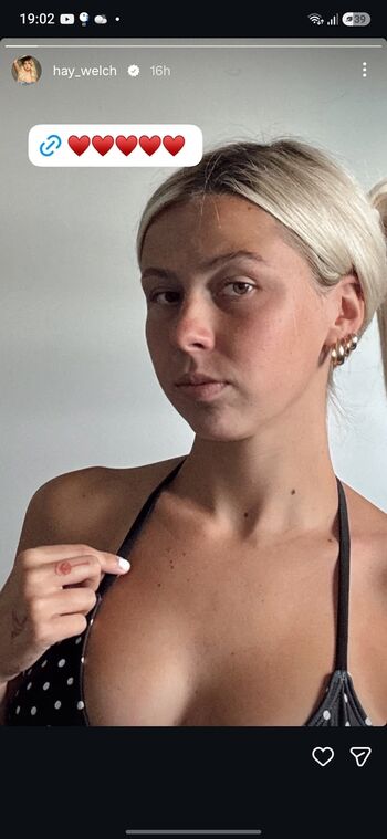 🔥 Hailey welch leaked private photo uncensored full